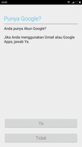punya akun Google? punya akun Google?