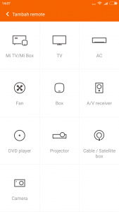 memilih perangkat memilih perangkat