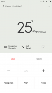 mengatur suhu AC mengatur suhu AC