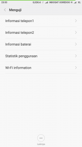 tampilan setelah tombol *#*#4636#*#* tampilan setelah tombol *#*#4636#*#*