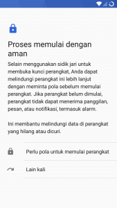 memulai proses pengamanan