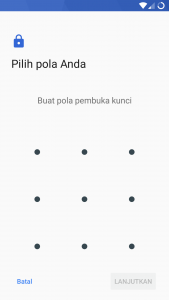 membuat pola kunci