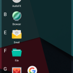 tampilan Drawer Lineage OS tampilan Drawer Lineage OS