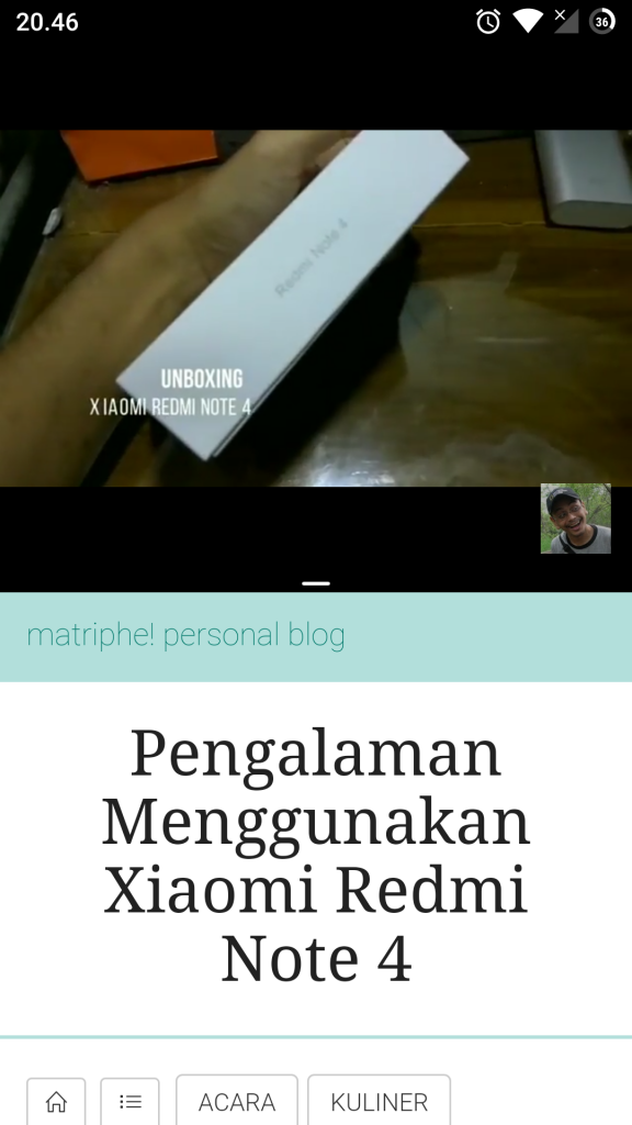 tampilan multi layar (split screen) pada Lineage OS