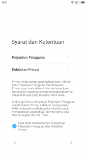 menyetujui syarat dan ketentuan