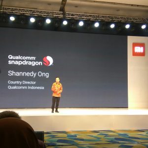 Shennedy Ong, Country Director Qualcomm Indonesia, menjelaskan keunggulan yang dimiliki prosesor Qualcomm Snapdragon 625