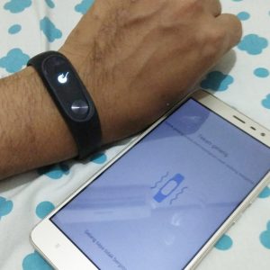 memasangkan Xiaomi Mi Band 2 menggunakan Mi Fit