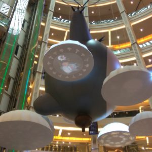 balon Totoro di aula Mal Pacific Place