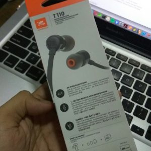bagian belakang kemasan JBL T110 by Harman bagian belakang kemasan JBL T110 by Harman