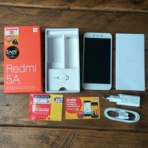 isi kemasan Xiaomi Redmi 5A