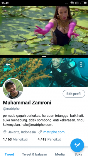 layar terpisah pada Xiaomi Redmi 5A