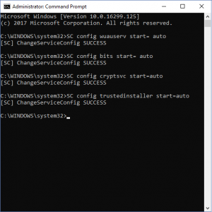 perintah mengaktifkan auto-update Windows 10