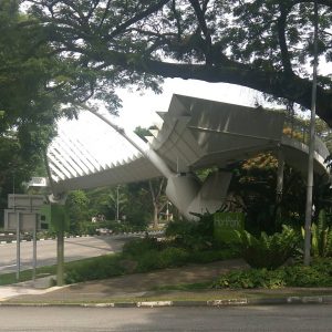 jalan masuk ke Alexandra Arch Bridge jalan masuk ke Alexandra Arch Bridge