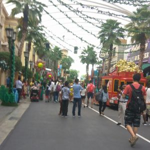 tema Hollywood di Universal Studios Singapore