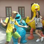 Bermain di Universal Studios Singapore