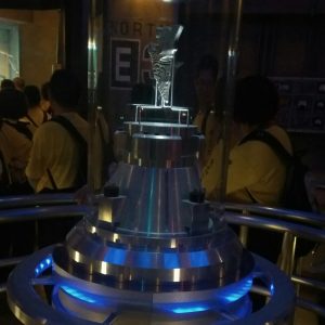 potongan All Spark di wahana Transformers The Ride: The Ultimate 3D Battle