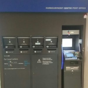 kotak pos dan mesin SAM Singapore Post