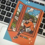 Kartu Pos Postcrossing Dari Bandar Lampung