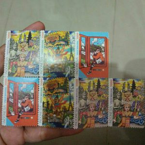 prangko edisi Postcrossing PT Pos Indonesia milik Kimi