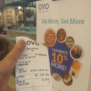 struk pembayaran OVO Push to Pay