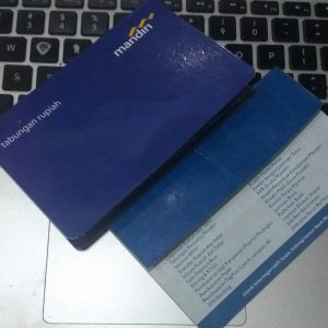 buku tabungan Mandiri baru dan lama