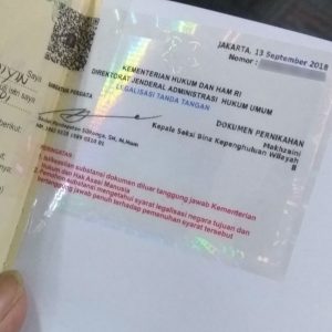 legalisasi Kementerian Hukum dan Hak Asasi Manusia