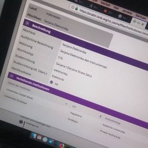 data kesetaraan gelar akademis di situs ANABIN