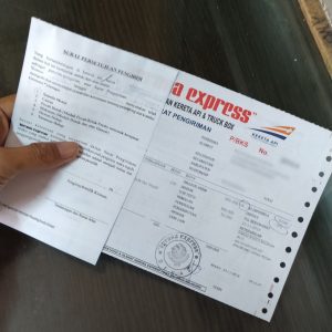 surat pengiriman Herona Express