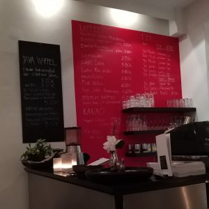 menu kopi di Handoyo’s Sate & Coffee