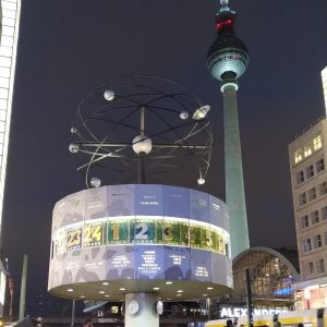 World Clock Berlin di Alexanderplatz
