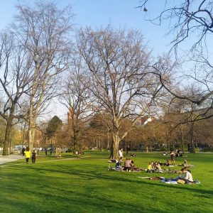 suasana musim panas di Berlin, Jerman