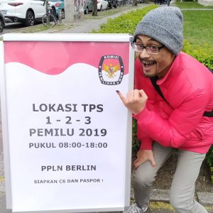 setelah mencoblos di Pemilu 2019 Berlin