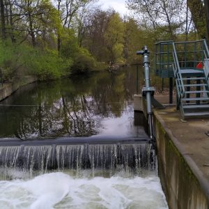 pintu air (Unterschleuse) Kanal Landwehr