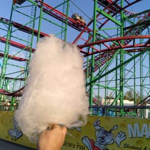 arum manis atau kembang gula kapas