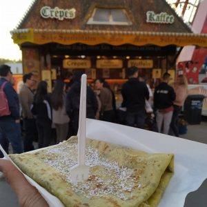 crepes Nutella dan pisang