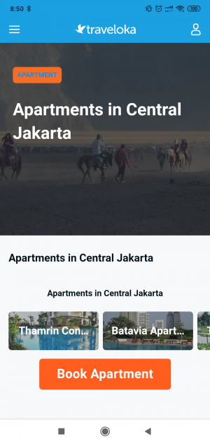 sewa apartemen murah di Traveloka