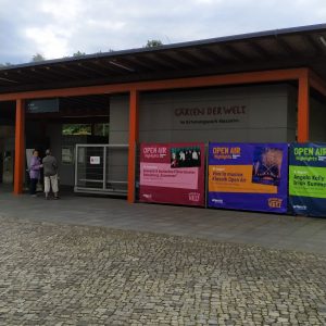 pintu masuk Gärten der Welt