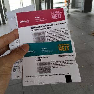 tiket masuk Gärten der Welt