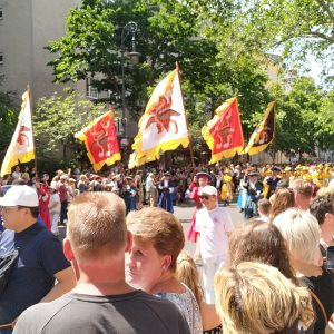 pembawa bendera dan panji Love Korea! pembawa bendera dan panji Love Korea!