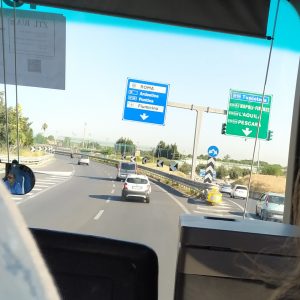 perjalanan menuju Termini, Roma