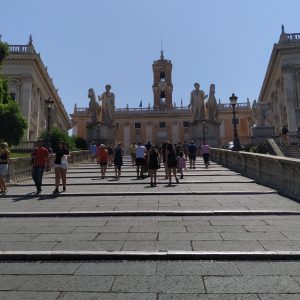 menuju ke Piazza del Campidoglio