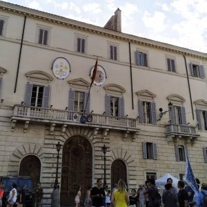 gedung bekas Kedutaan Spanyol di Piazza di Spagna