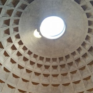 kubah Pantheon dari dalam