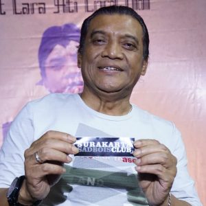 Didi Kempot dalam acara Musyawarah Nasional Surakarta Sadbois Club, Solo, 15 Juni 2019 © Twitter @tentangsolo