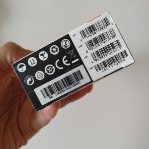 bagian bawah kemasan JBL Tune T110 by Harman