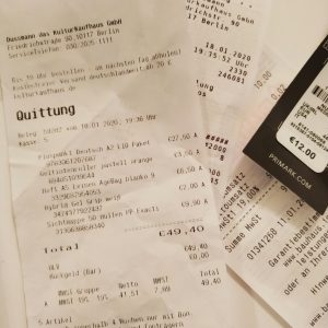 struk pembelian barang produksi