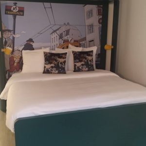 kamar di Qbic Hotel Brussel