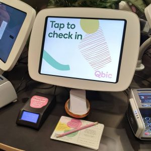 mesin check-in Qbic Hotel Brussel