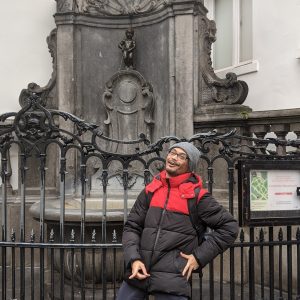 di patung Manneken Pis