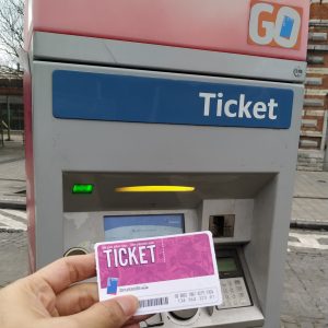tiket transportasi umum di Brussel